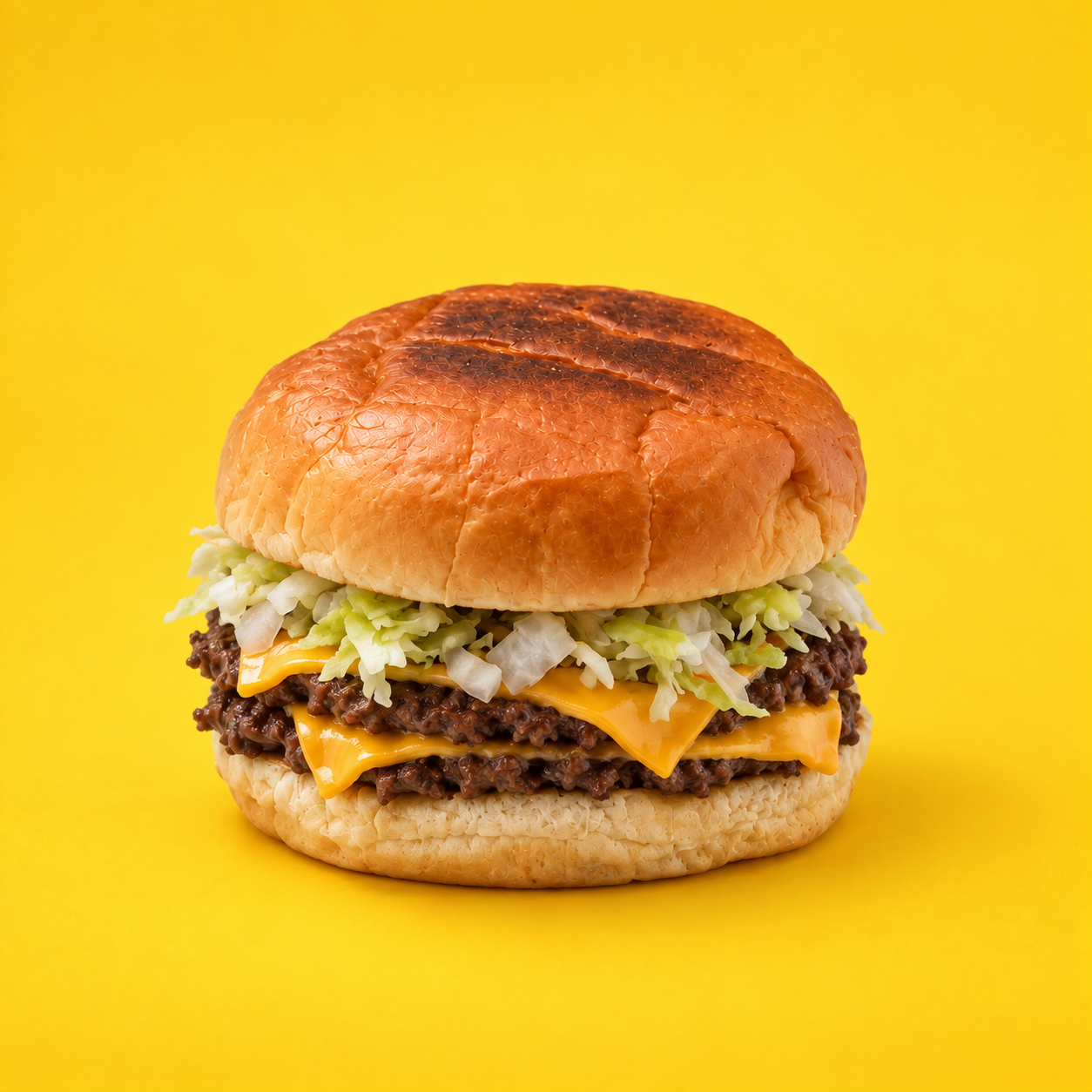Cheeseburger double de la Cantine Ti-Wick